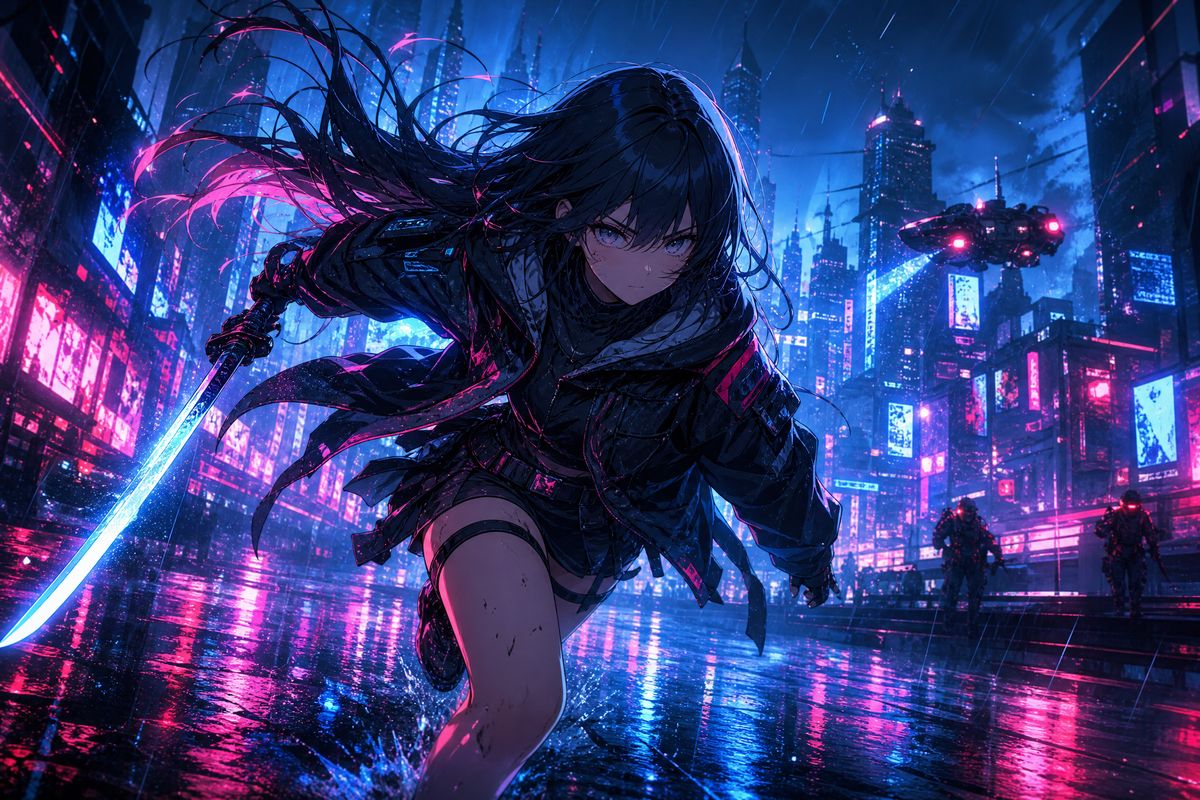 芒果视频-霓虹都市代码少女动漫剪辑